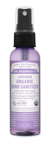Dr. Bronner's Organic Lavender Sanitizing Spray 59ml
