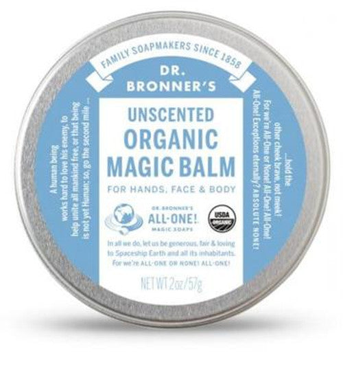Dr. Bronner's  Unscented Organic Magic Balm 57g