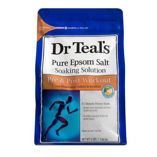 Dr Teals  Pre & Post Workout Epsom Salt 1.36kg