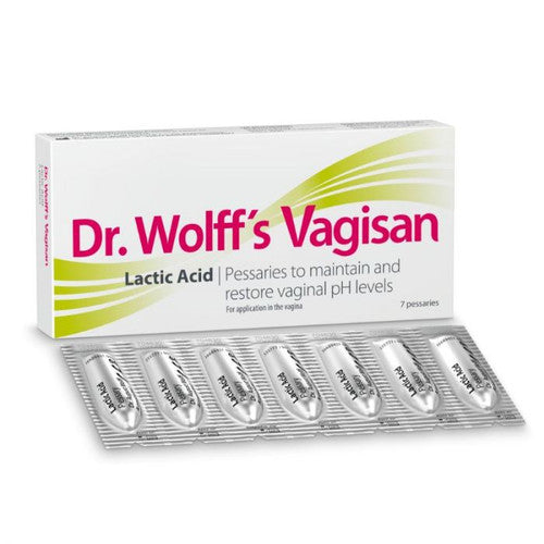 Dr. Wolff's Vagisan Lactic Acid 7 Pessaries