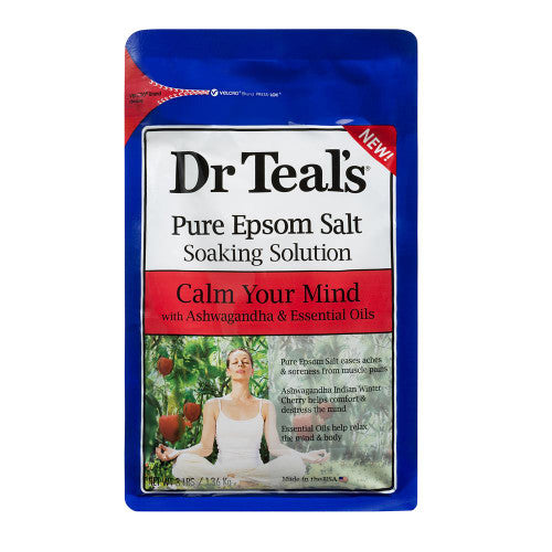 Dr Teal's Epsom Salt Ashwagandha 1.36kg
