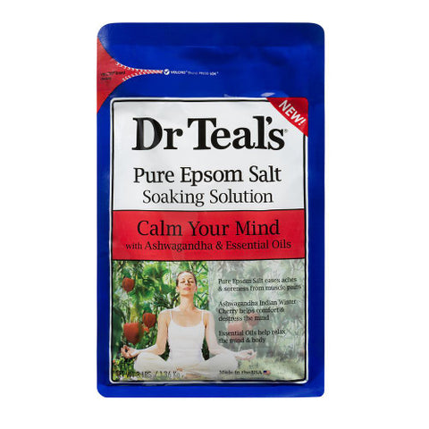 Dr Teal's Epsom Salt Ashwagandha 1.36kg