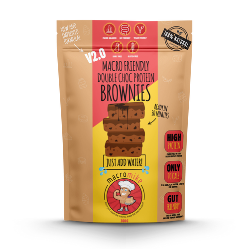 Double Choc Fudge Brownie Mix 300g Bag