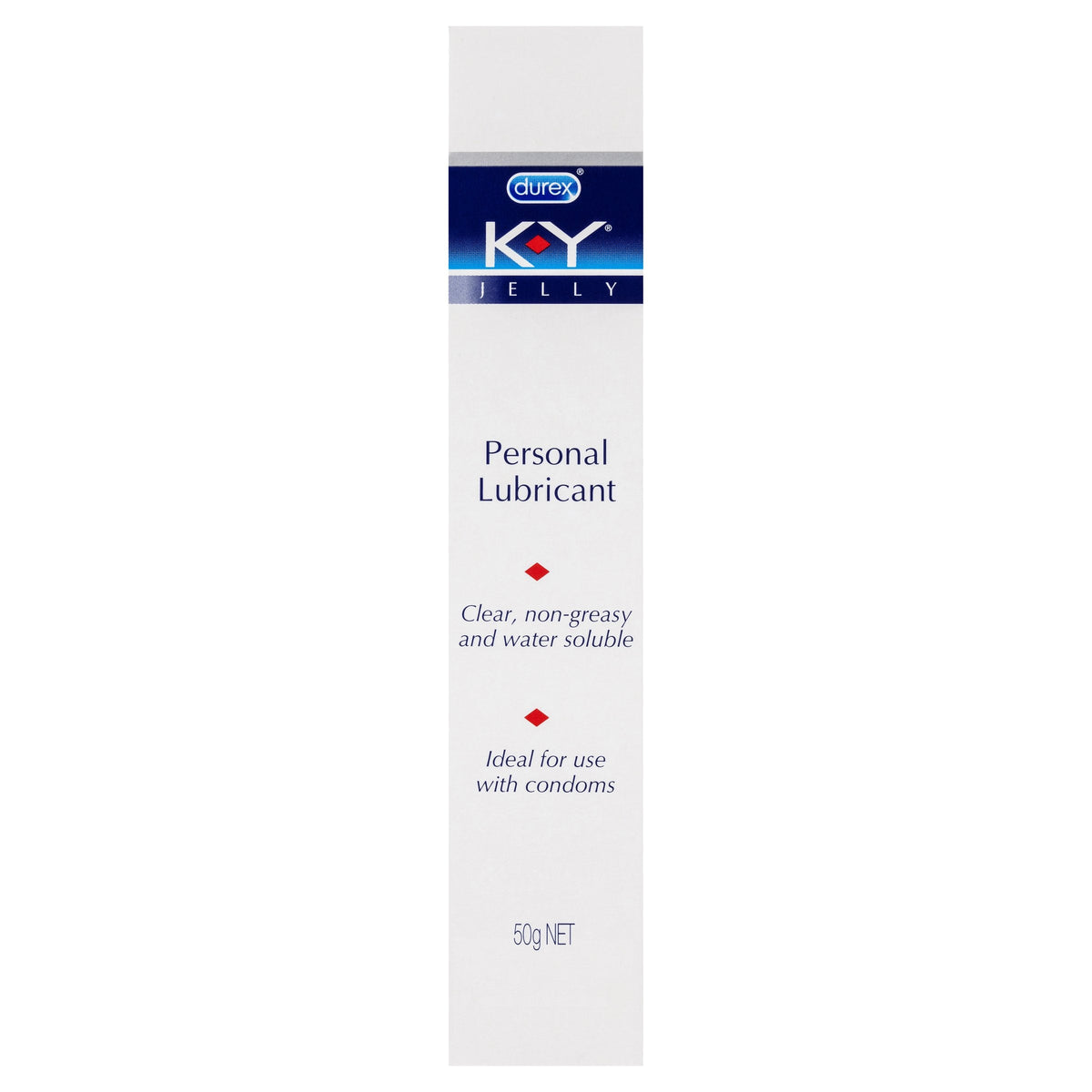 Durex K-Y Personal Lubricant Use With Condoms 50G