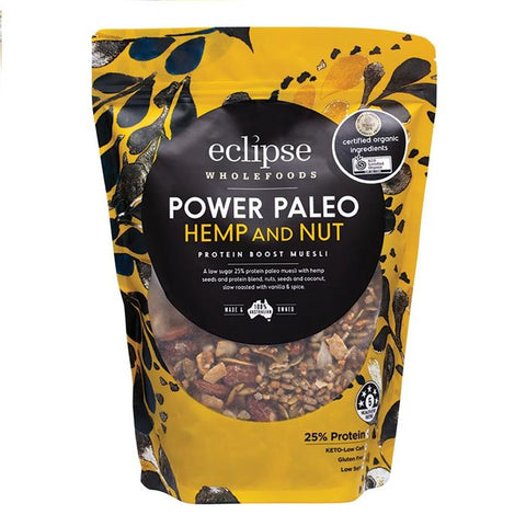 ECLIPSE ORGANICS Organic Paleo Muesli Hemp And Nut 425g