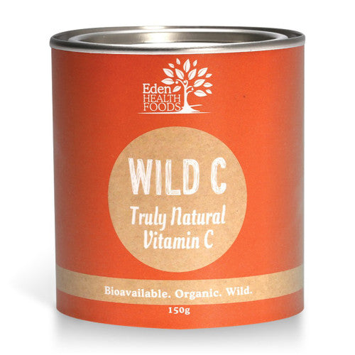 Eden Healthfoods Wild C 150g Front of Tin
