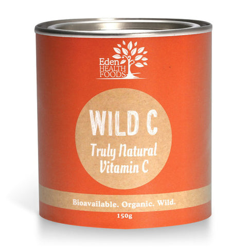 Eden Healthfoods Wild C 150g Front of Tin