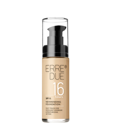 ERRE DUE Neverending Foundation 16hrs 00 Light Beige