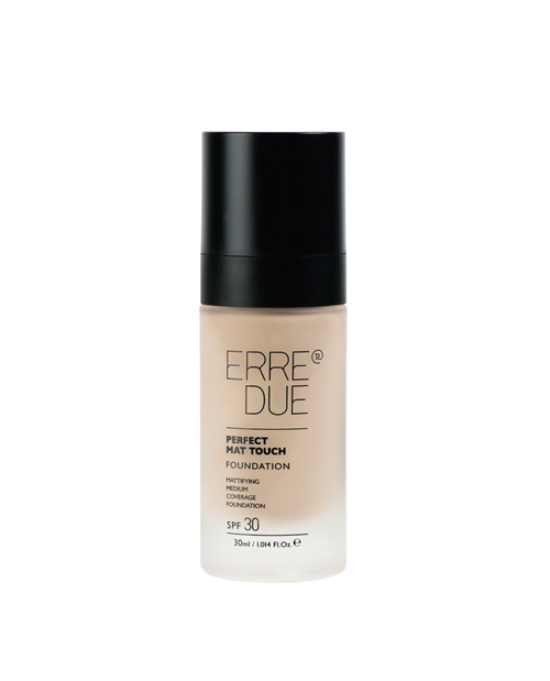ERRE DUE Perfect Mat Touch Foundation 301 Pale Ivory