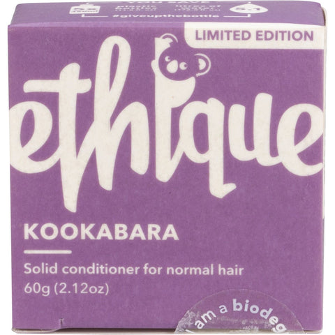 ETHIQUE Solid Conditioner Bar Kookabara - Normal Hair 60g