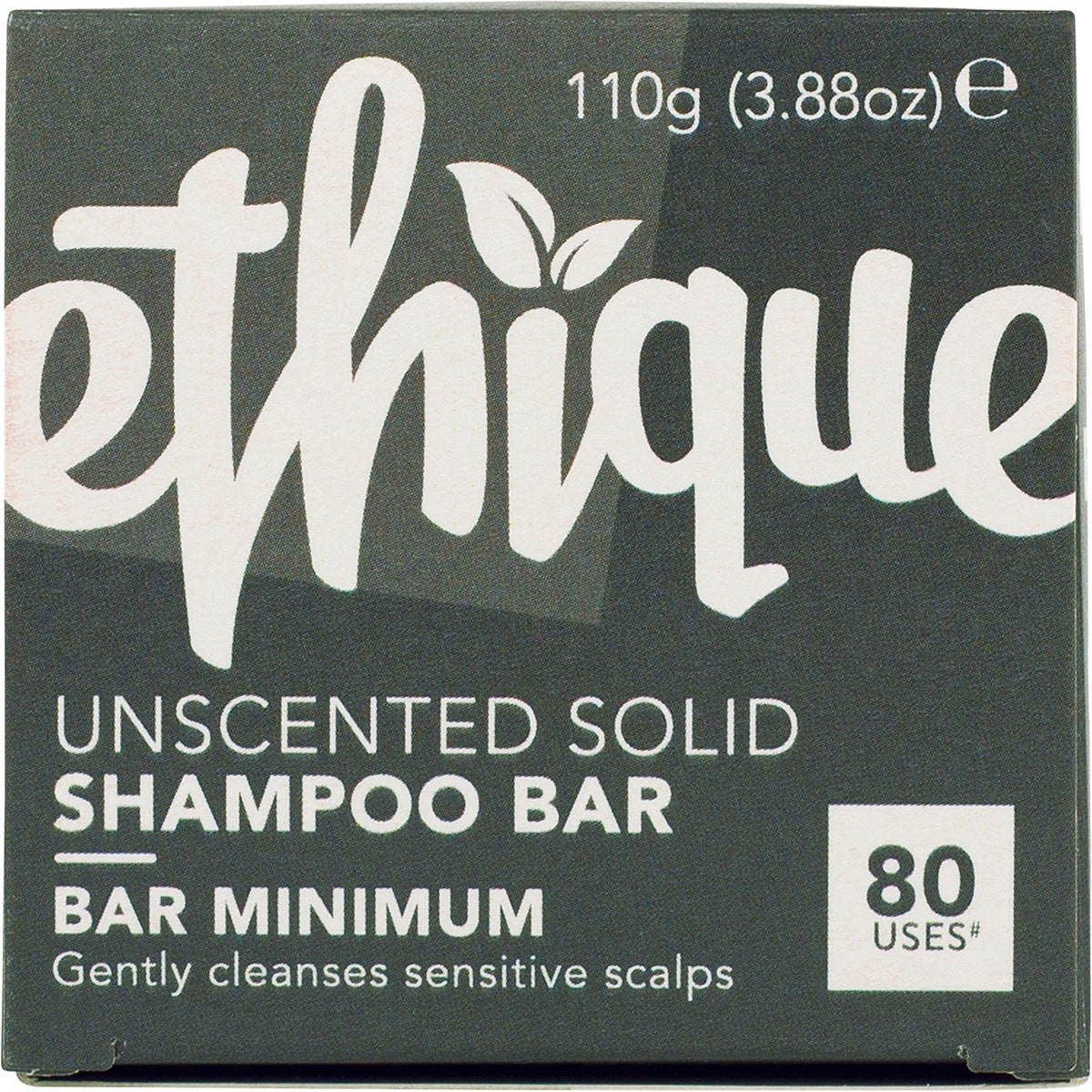 ETHIQUE Solid Shampoo Bar Bar Minimum - Unscented 110g