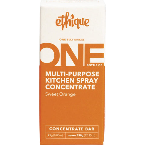 ETHIQUE Multi-purpose Kitchen Spray Concentrate - Sweet Orange 25g