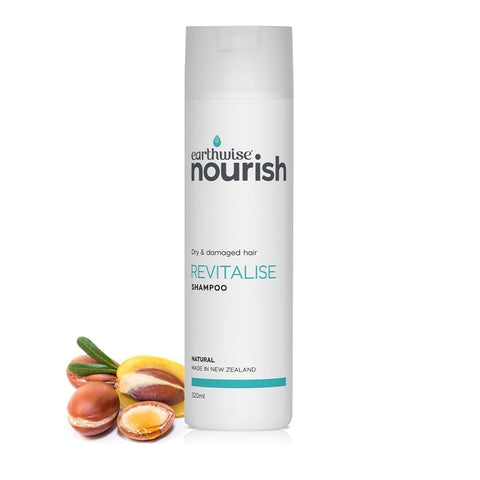 EARTHWISE NOURISH Shampoo Revitalise - Dry & Damaged Hair 320ml