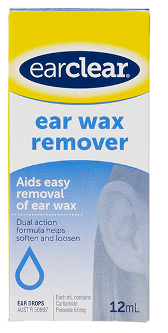 Earclear Ear Wax Remover Drops 12ml