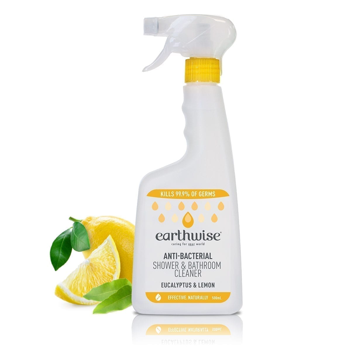 EARTHWISE Shower & Bathroom Cleaner Eucalyptus & Lemon 500ml