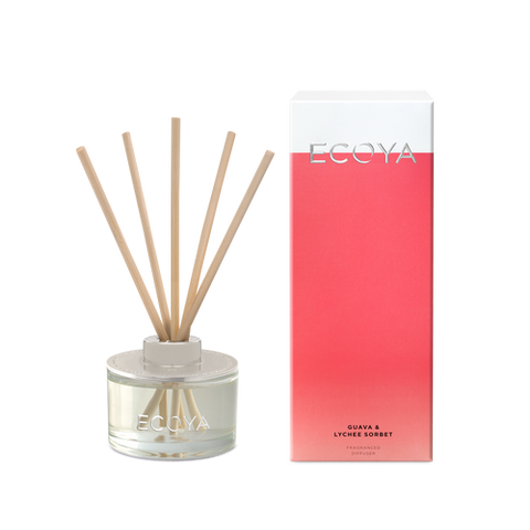 Ecoya Guava & Lychee Sorbet Mini Diffuser 50ml