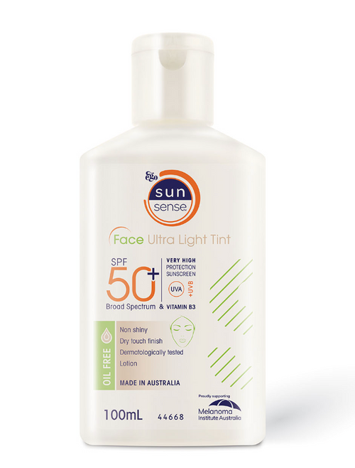 Ego SunSense Face Ultra Light Tint SPF50+ 100ml