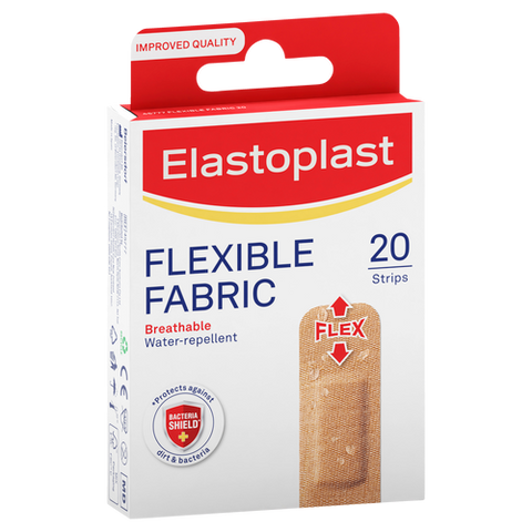 Elastoplast Flexible Fabric Strips 20 Pack