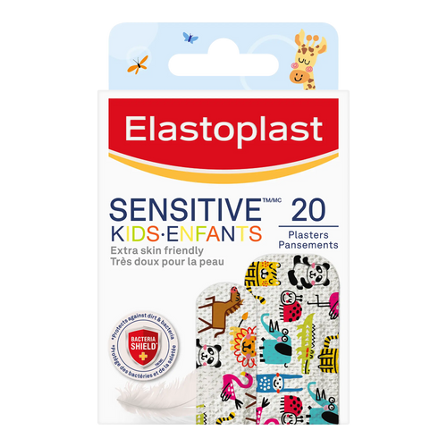Elastoplast Sensitive Kids 20 Pack