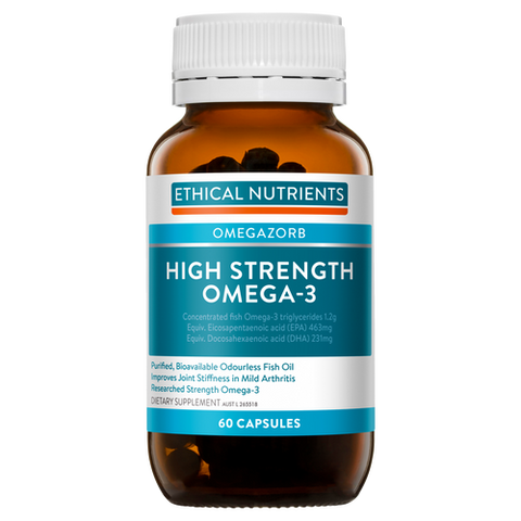 Ethical Nutrients High Strength Omega-3 60 Capsules