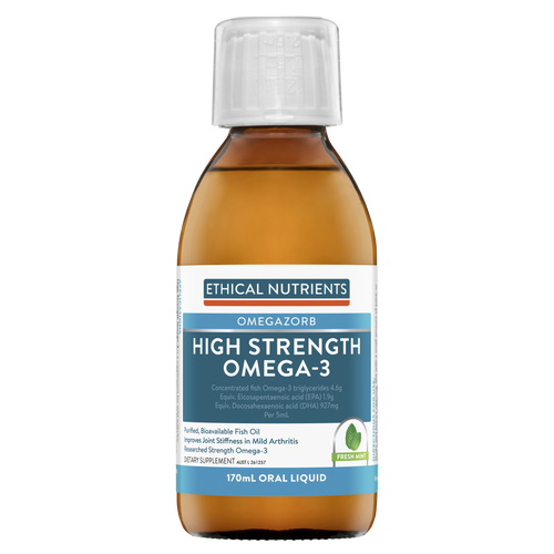 Ethical Nutrients High Strength Omega-3 Fresh Mint 170ml