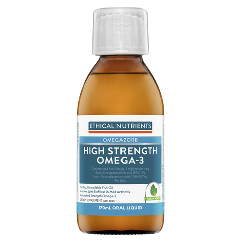 Ethical Nutrients High Strength Omega-3 Fresh Mint 170ml