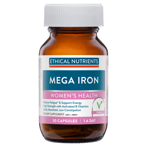 Ethical Nutrients Mega Iron 30 Capsules