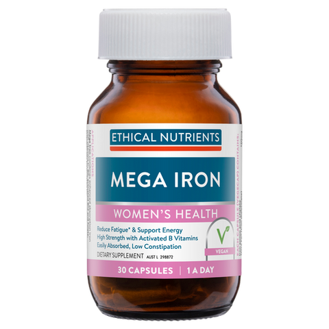 Ethical Nutrients Mega Iron 30 Capsules