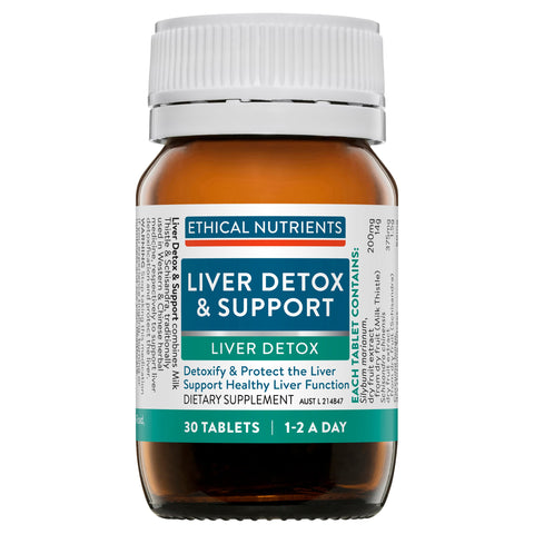 Ethical Nutrients Liver Detox & Support 30 Tablets