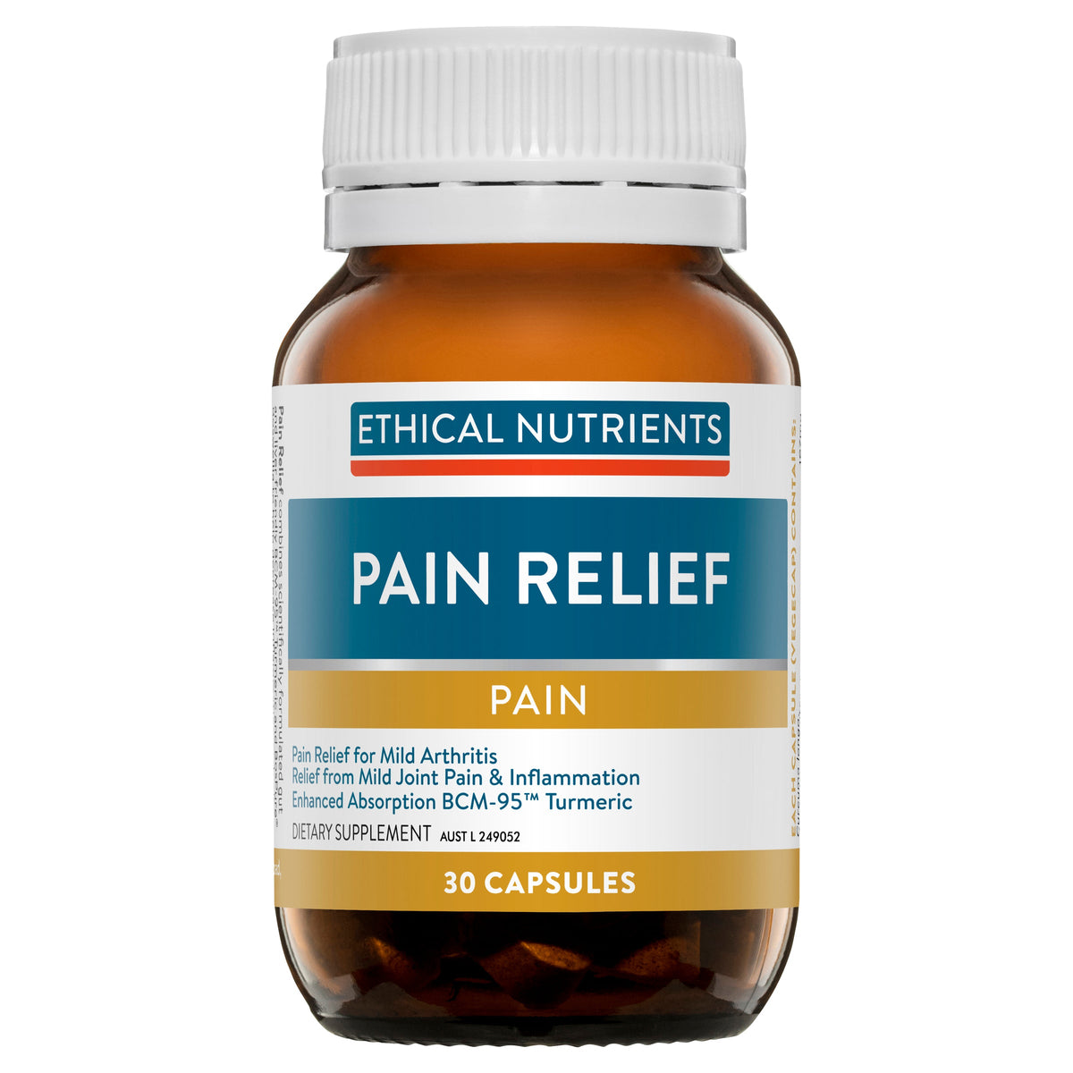 Ethical Nutrients Pain Relief 30 Capsules