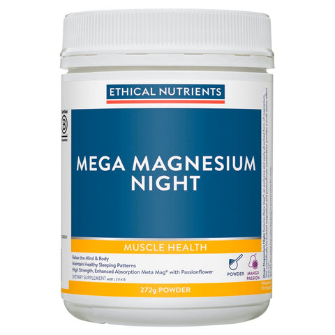 Ethical Nutrients Mega Magnesium Night 272g Powder
