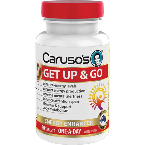 Caruso's Get Up And Go 30 Tablets
