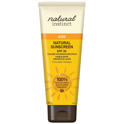 Natural Instinct SPF 30 + Kids Natural 100g