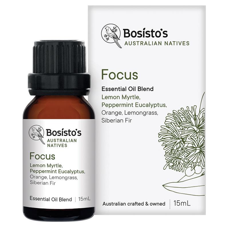 Bosistos Native Focus Oil 15ml