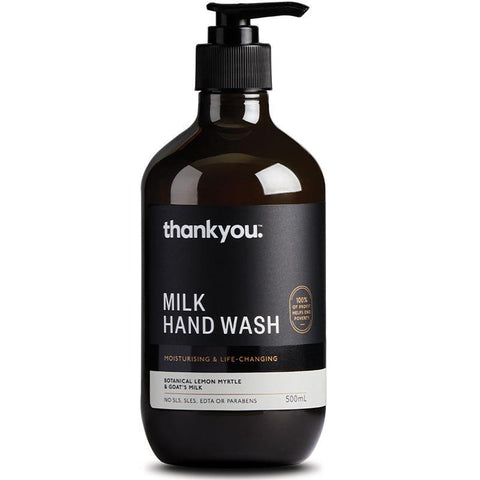 Thankyou Botanical Lemon Myrtle & Goats Milk Hand Wash 500ml