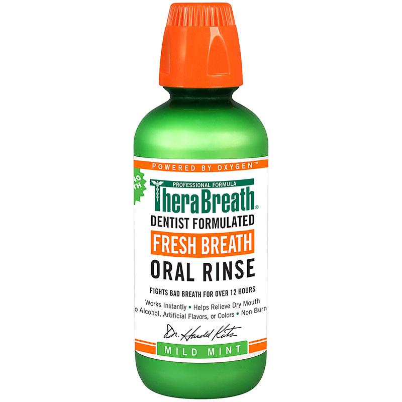 Therabreath Mild Mint Oral Rinse 473ml