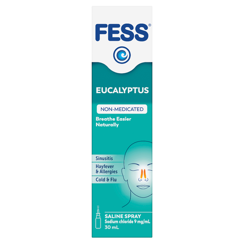 FESS Nasal Saline Spray Eucalyptus 30ml