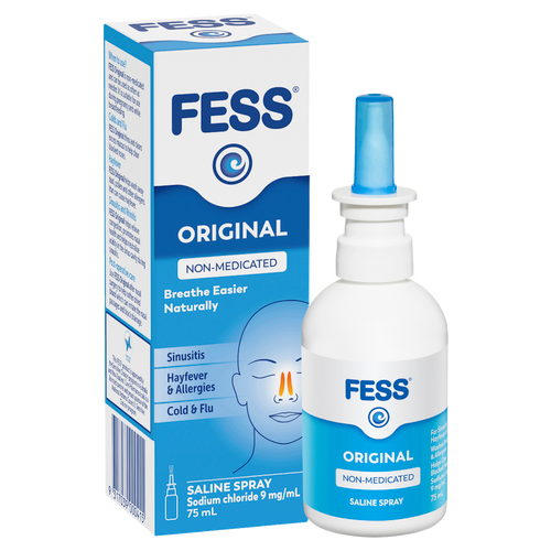 FESS Nasal Saline Spray Original 75ml