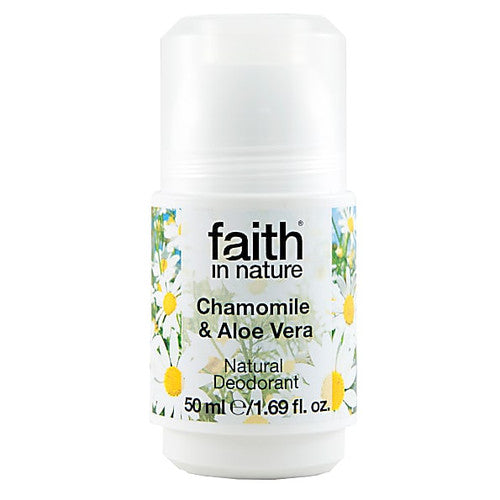 Faith In Nature Roll-on Deodorant Chamomile & Aloe Vera 50g