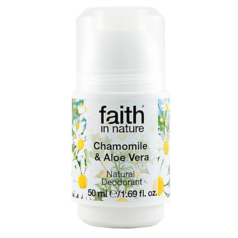 Faith In Nature Roll-on Deodorant Chamomile & Aloe Vera 50g