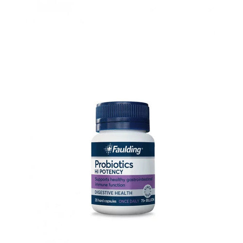 Faulding Probiotics Hi Potency 75 Billion 30 Capsules