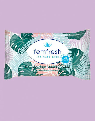 Femfresh Freshening & Soothing Wipes 10 Wipes