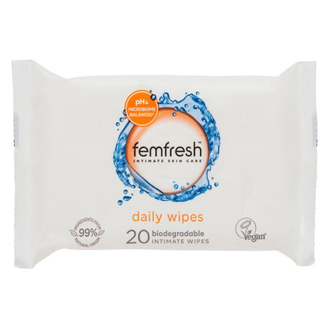 Femfresh Feminine Wipes 20