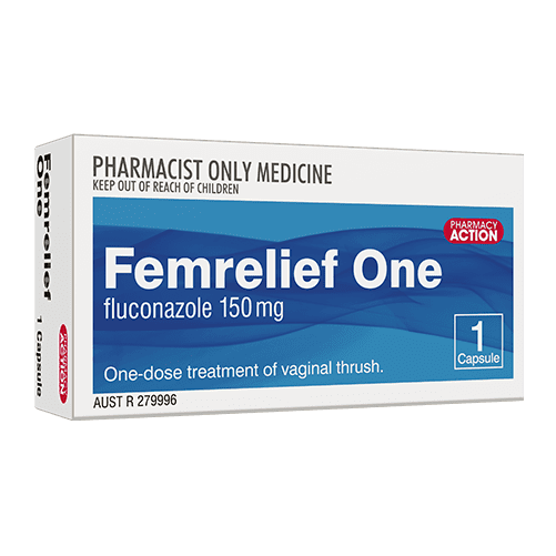 Pharmacy Action Femrelief One 1 Capsule