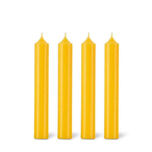 Domaine Lumiere Dinner Candle 7 Hrs Yellow Sunflower