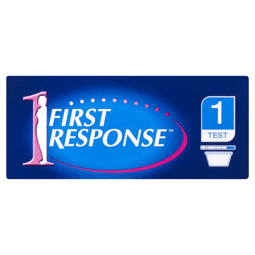 First Response Dip & Read Pregnancy Test 1 Pack  top of packet