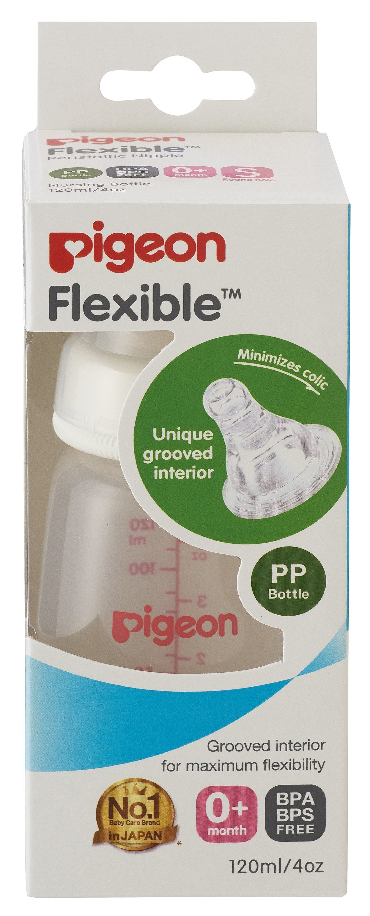 Pigeon Bottle Slim Neck Pp 120mL