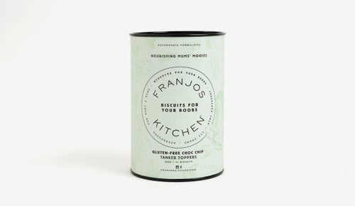 Franjos Kitchen Tanker Topper Gluten Free Choc Chip Biscuits