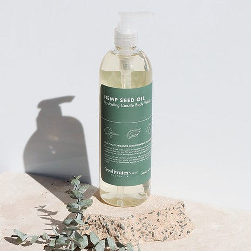 Freshwater Farm Hemp Seed Oil Castile Body Wash 500ml
