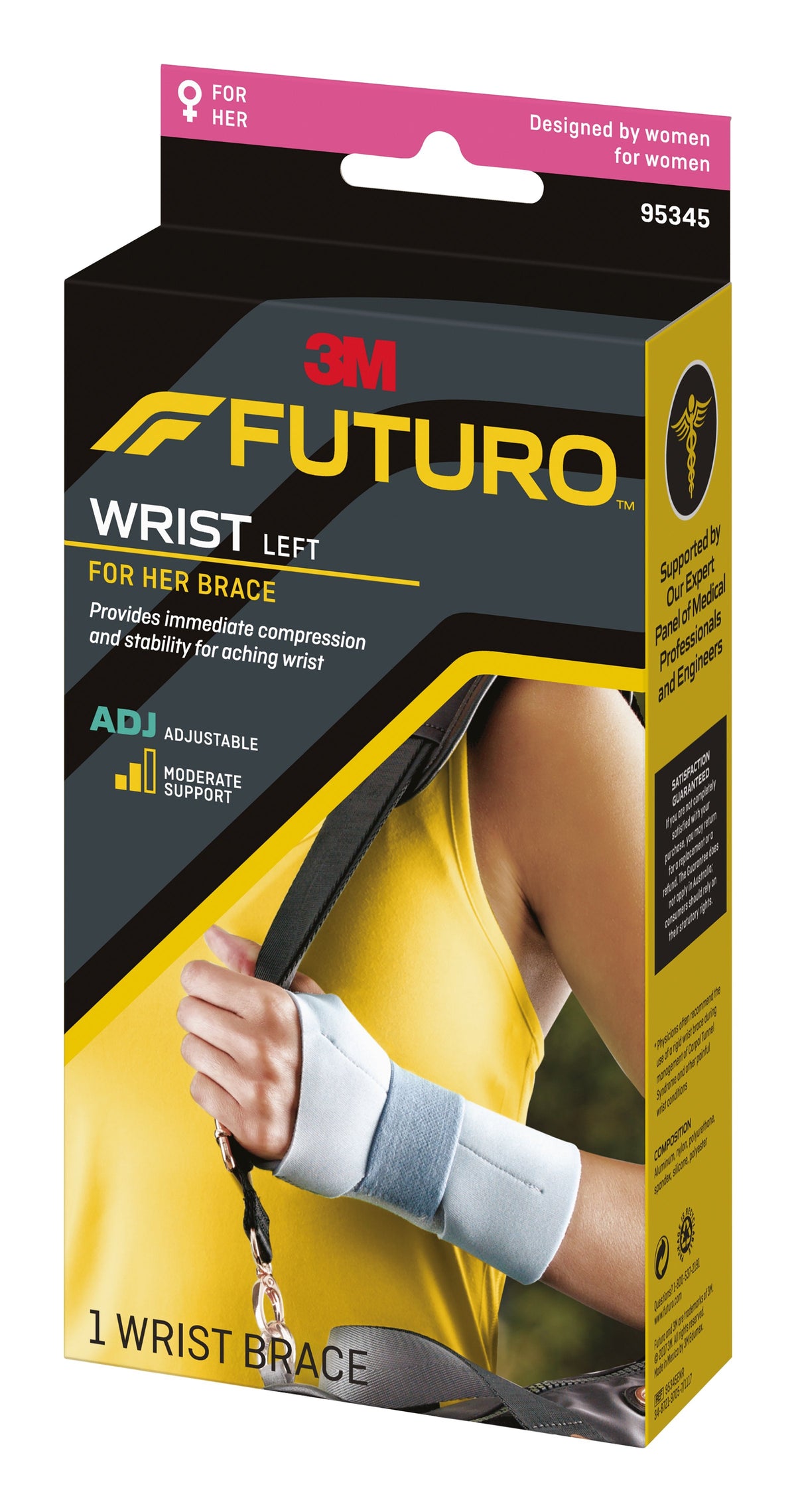 Futuro Wrist For Her Support Left